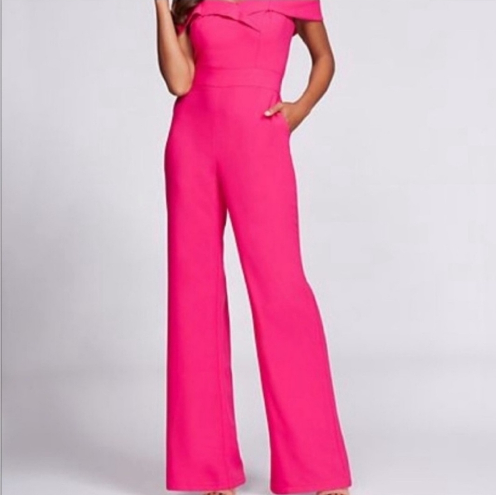 HOT PINK JUMPSUIT
